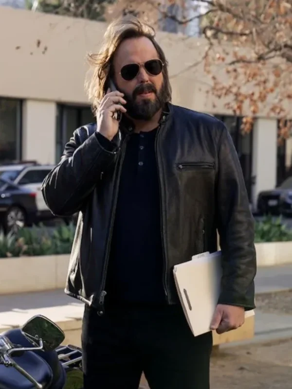 Cisco The Lincoln Lawyer S02 Black Leather Jacket