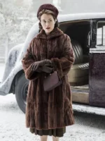 The Crown Claire Foy Fur Coat