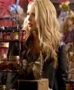 Claire Holt The Originals Black Leather Jacket