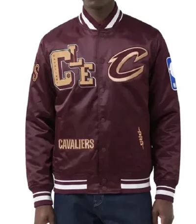 Cleveland Cavaliers Best of Rib Satin Jacket