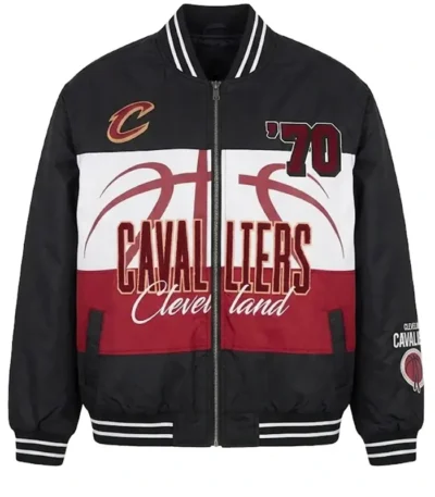 Cleveland Cavaliers Twill Black Bomber Jacket