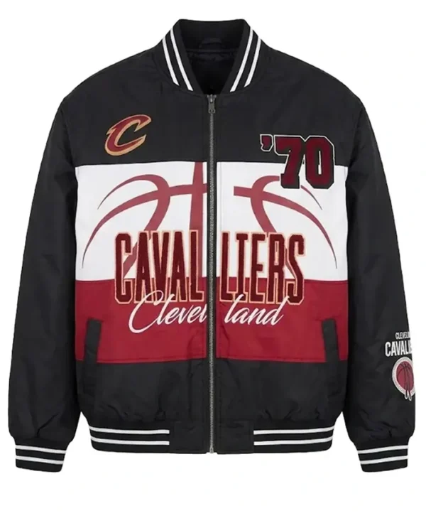 Cleveland Cavaliers Twill Black Bomber Jacket