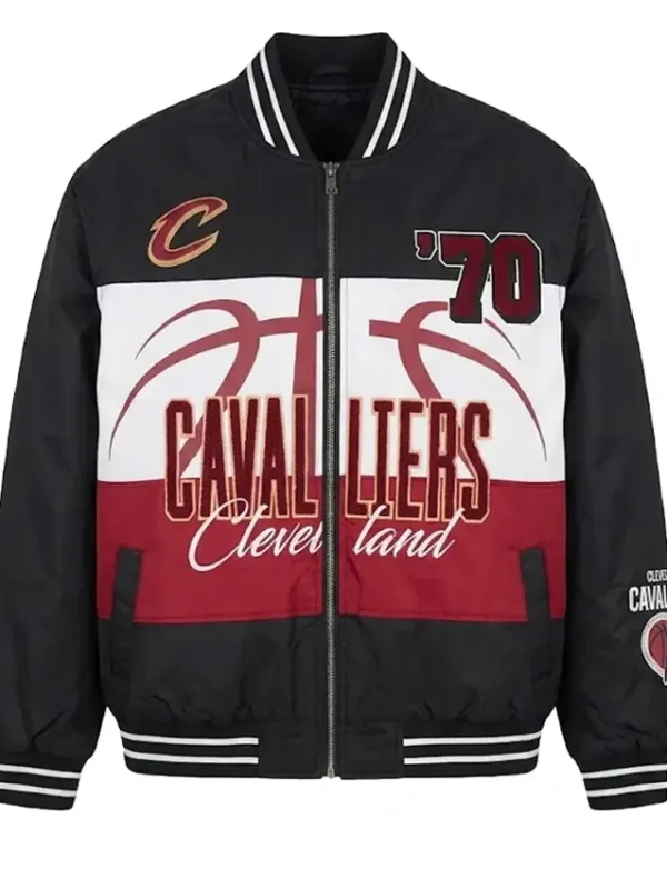 Cleveland Cavaliers Twill Black Bomber Jacket