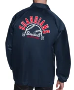 Cleveland Guardians Retro Logo Coaches Jacket