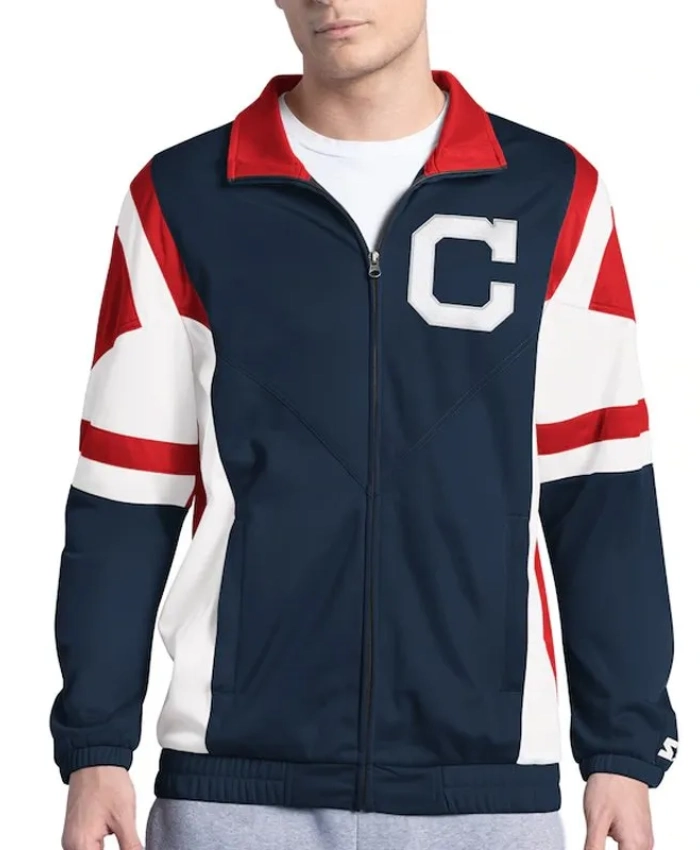Cleveland Guardians Contender Tricot Track Jacket Cleveland Guardians Contender Tricot Track Jacket
