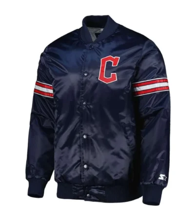 Cleveland Guardians Pick & Roll Navy Jacket