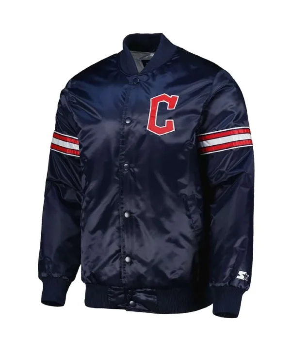 Cleveland Guardians Pick & Roll Navy Jacket