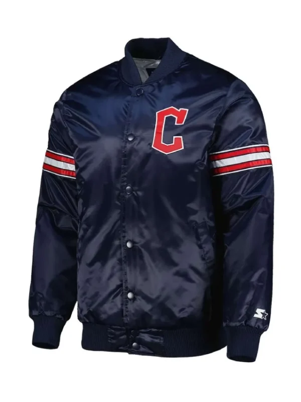 Cleveland Guardians Pick & Roll Navy Jacket
