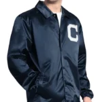Cleveland Guardians Point Man Coaches Navy Jacket