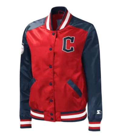 Cleveland Guardians The Legend Red/Navy Jacket