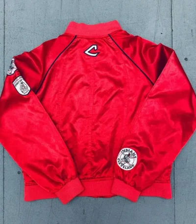 2000’s Cleveland Guardians Cooperstown Collection Bomber Jacket