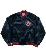 Cleveland Guardians 90’s Navy Blue Satin Jacket