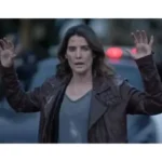 Cobie Smulders Stumptown Quilted Biker Jacket