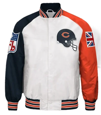 Color Block Chicago Bears Jacket