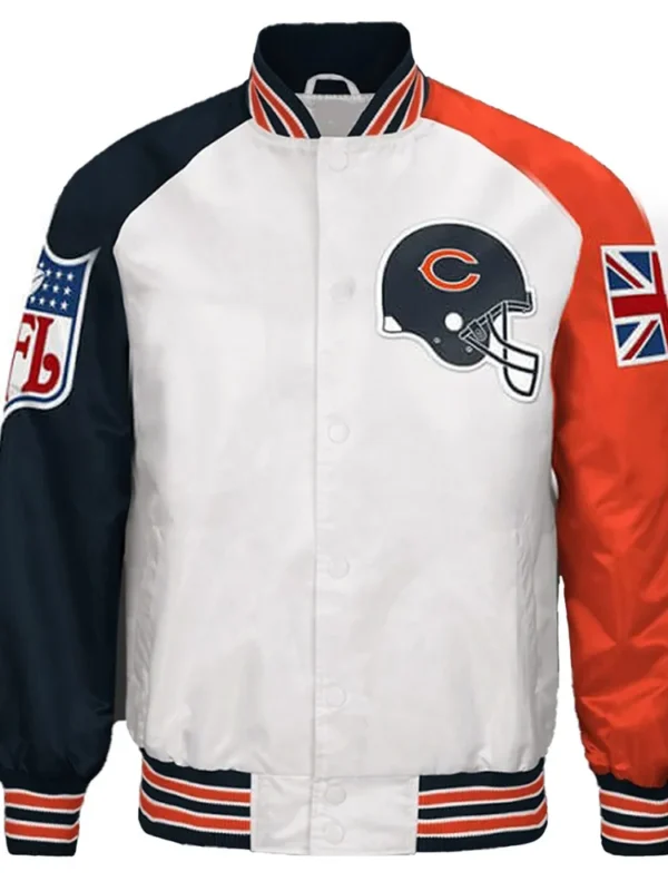 Color Block Chicago Bears Jacket