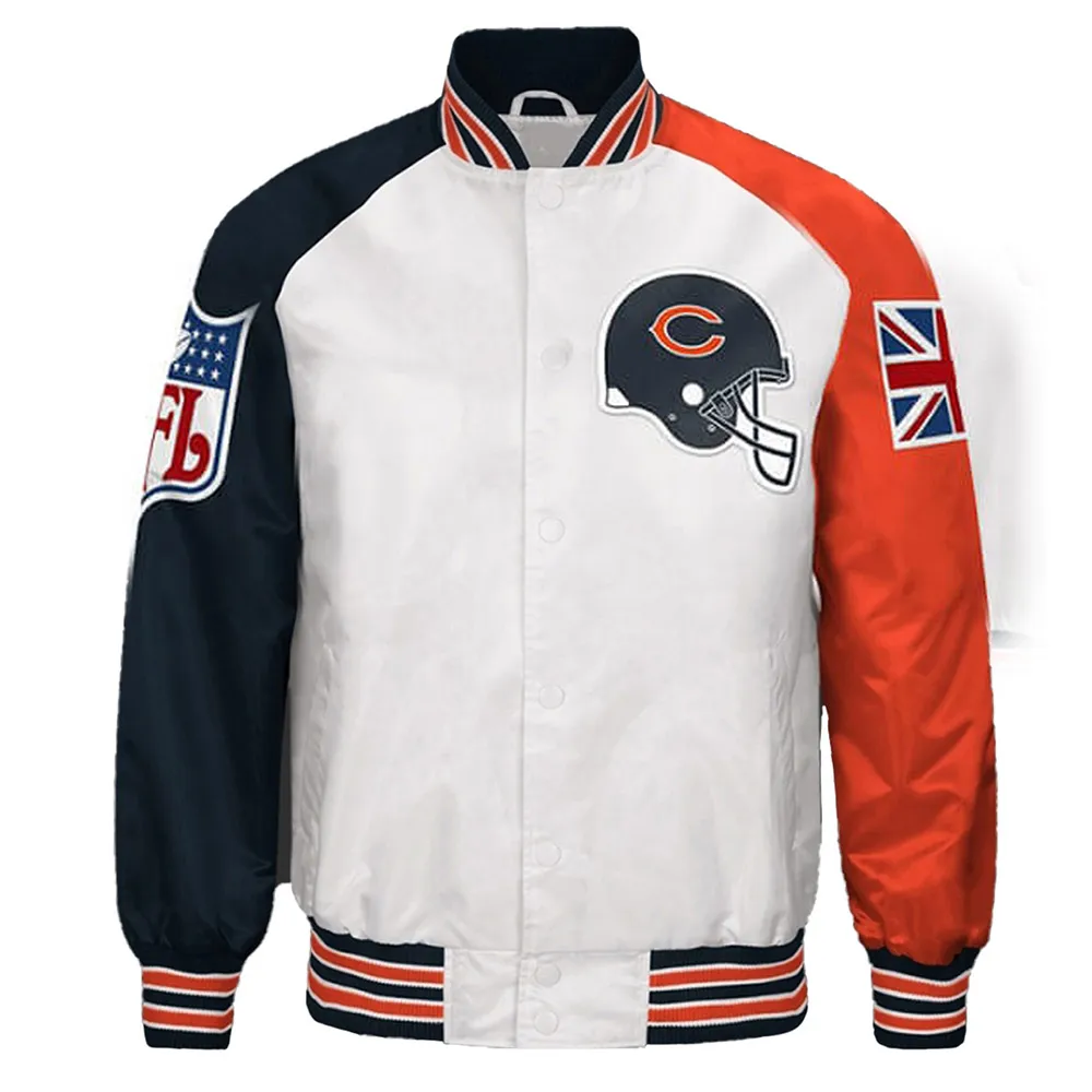 Color Block Chicago Bears Jacket Color Block Chicago Bears Jacket
