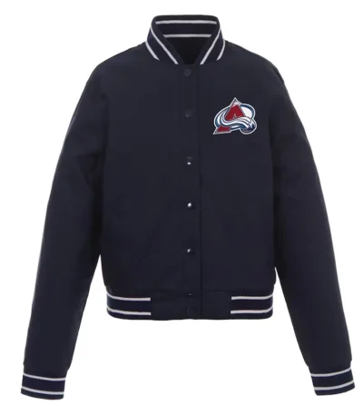 Colorado Avalanche Black Poly-Twill Jacket