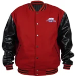 Colorado Avalanche Red And Black Varsity Jacket