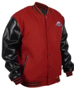 Colorado Avalanche Red And Black Varsity Jacket