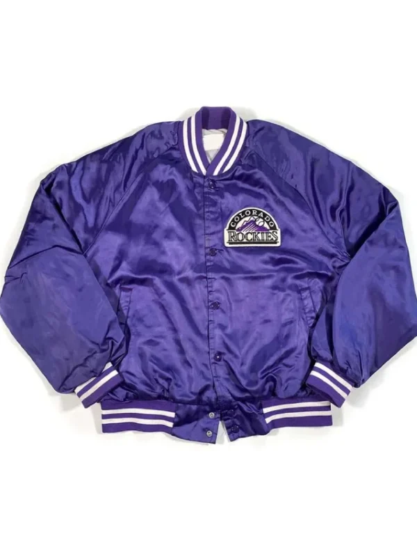 Colorado Rockies 80’s Purple Jacket