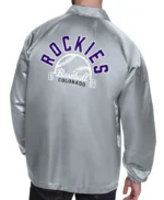 Colorado Rockies Retro Logo Coaches Jacket