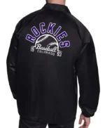 Colorado Rockies Retro Logo Coaches Jacket
