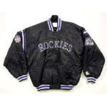 Colorado Rockies Diamond Collection Black Jacket