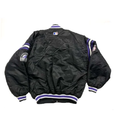 Colorado Rockies Diamond Collection Black Jacket