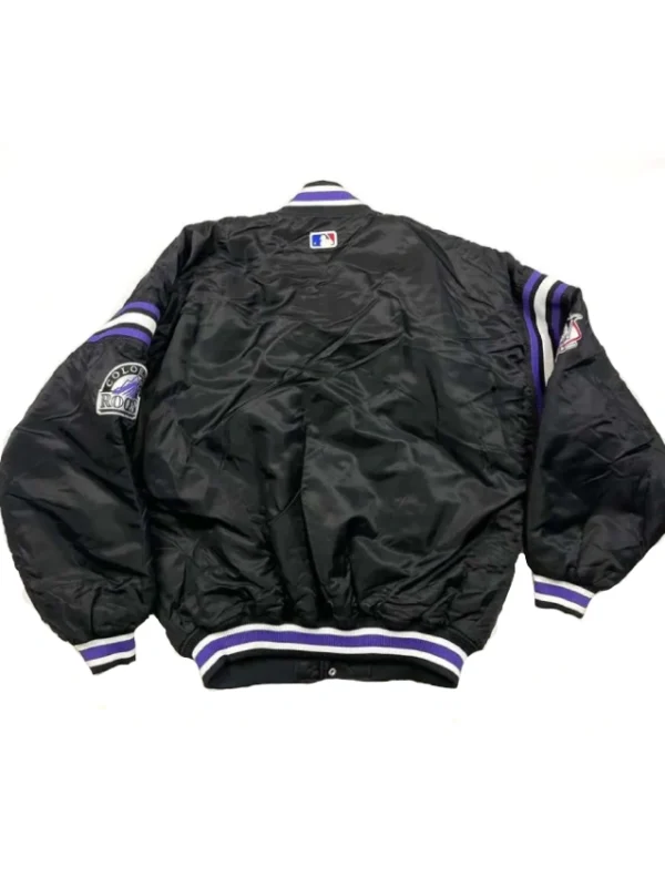 Colorado Rockies Diamond Collection Black Jacket