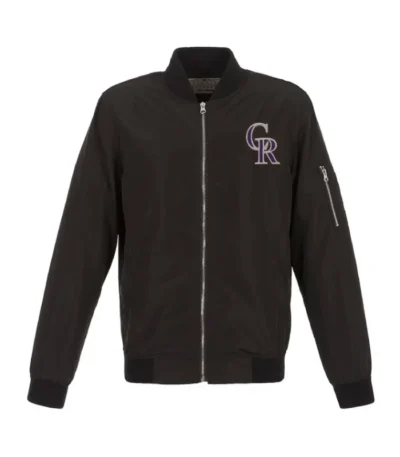 Colorado Rockies Nylon Bomber Jacket