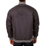 Columbus Blue Jackets Gray Poly Twill Jacket
