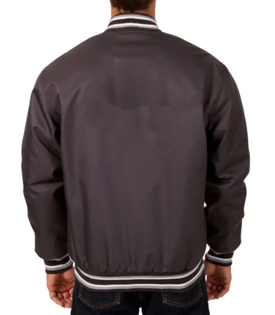 Columbus Blue Jackets Gray Poly Twill Jacket