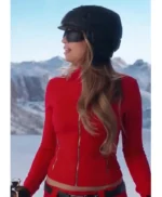 Commercial 2026 Tate McRae Red Jacket