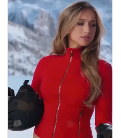Commercial 2026 Tate McRae Red Jacket
