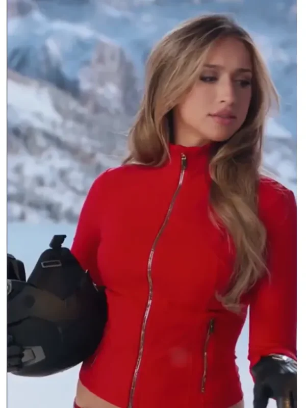 Commercial 2026 Tate McRae Red Jacket