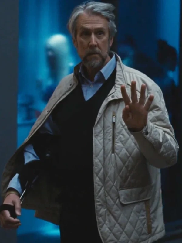 Connor Roy Succession S03 Quilted Jacket