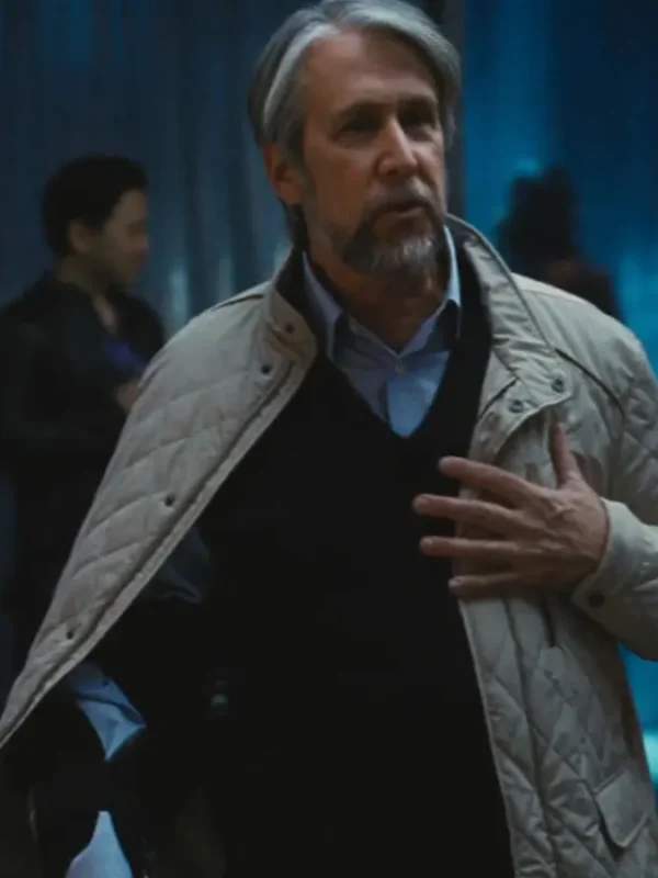 Connor Roy Succession S03 Quilted Jacket