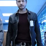 Conrad Hawkins The Resident Black Leather Jacket