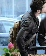 Conrad Hawkins The Resident Black Leather Jacket
