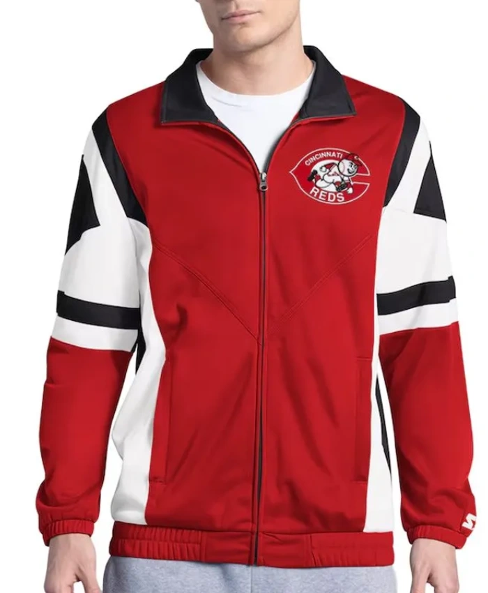Contender Tricot Cincinnati Reds Track Jacket Contender Tricot Cincinnati Reds Track Jacket