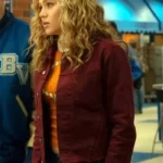 Courtney Whitmore Stargirl Maroon Cotton Jacket