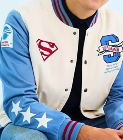 DC Comics Superman Icons Varsity Jacket