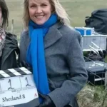 DI Ruth Calder Shetland S08 Grey Trench Coat