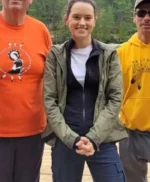 Daisy Ridley The Marsh King Daughter Green Jacket