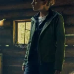 Daisy Ridley The Marsh King Daughter Green Jacket