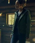 Daisy Ridley The Marsh King Daughter Green Jacket