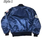 Dallas Cowboys 1990s Satin Navy Blue Jacket