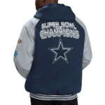 Dallas Cowboys 5X Super Bowl Champions Varsity Jacket
