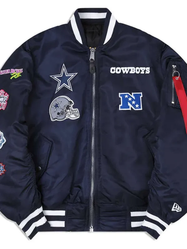 Dallas Cowboys Bomber MA-1 Jacket
