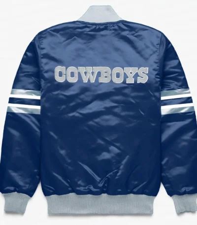 Dallas Cowboys Button Down Navy Jacket